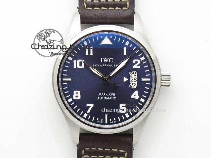 MIROTIME 0521 Mark XVII IW327014 Le Petit Prince MKS 1:1 Best Edition Blue Dial on SS Bracelet MIYOTA 9015 V FastDry 7191